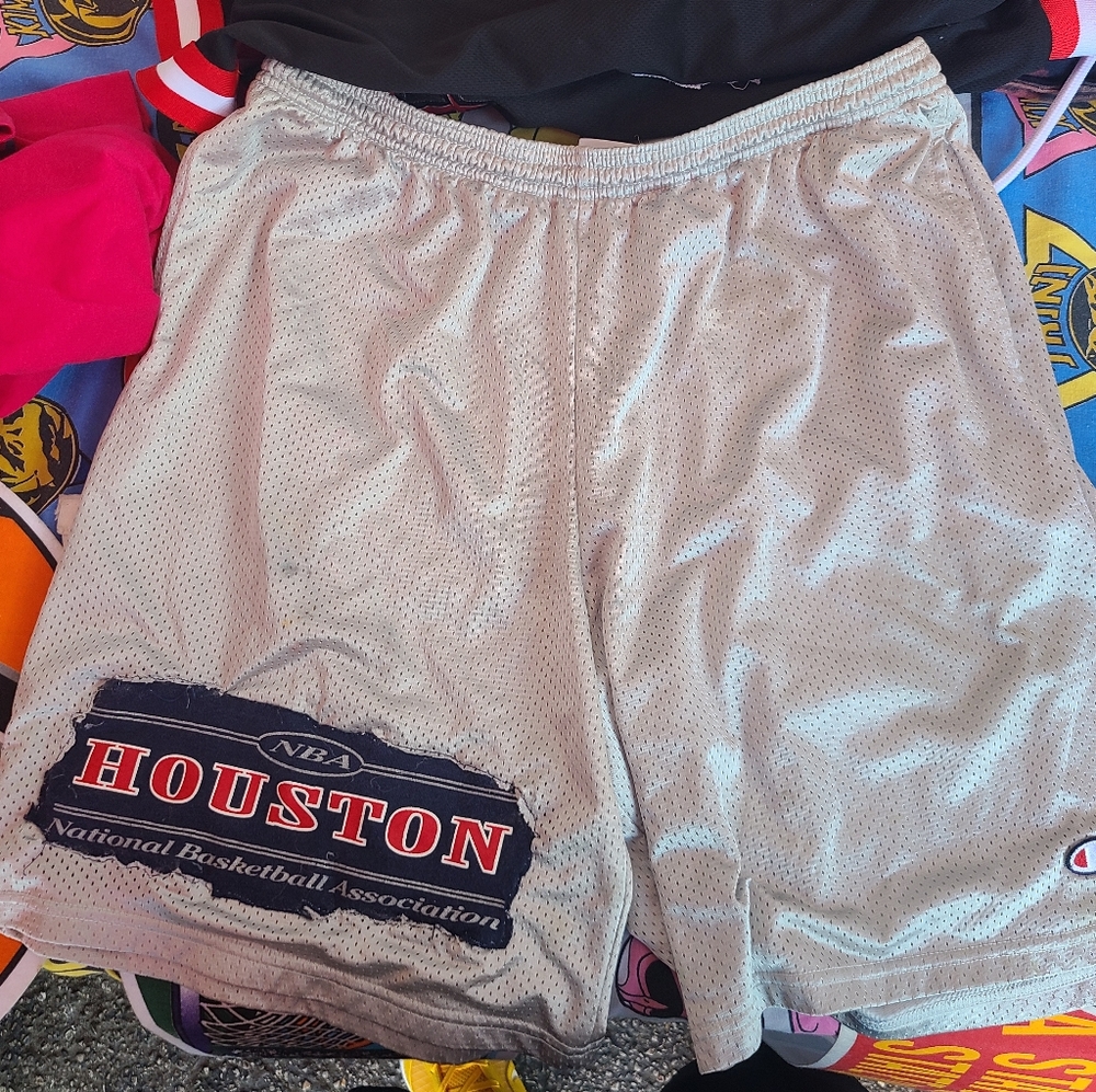 Custom houston  rockets shorts